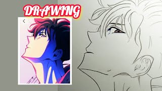 How to draw Sung Jinwoo from the anime Solo Leveling|| easydrawing ||Sung Jinwoo|| 나 혼자만 레벨업
