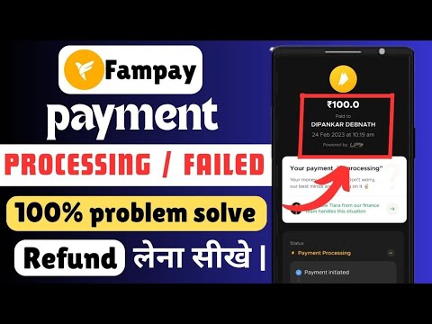 fampay payment processing problem refund||fampay payment failed problem