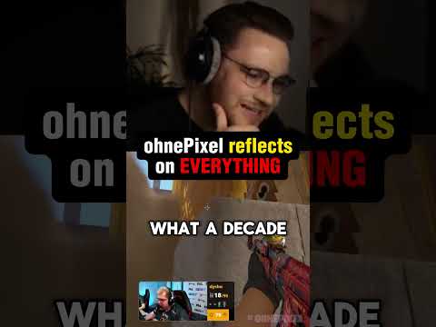 #ohnepixel contemplates literally EVERYTHING... #shorts #funny #counterstrike2