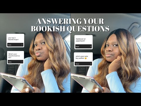 Answering Your Bookish Questions!!