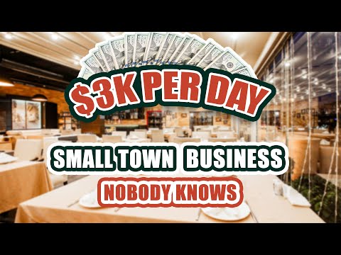 7 Profitable SMALL TOWN Business Ideas You Can Start To MAKE MONEY [2025]