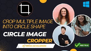 How To Convert Multiple Square Image/Photo Into Circle - Circle Image Cropper