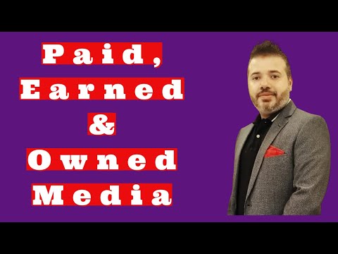 Owned, Paid and Earned Media