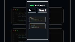 css text-shadow property |css text hover effect #frontend #csstips #csstricks #javascript #interview