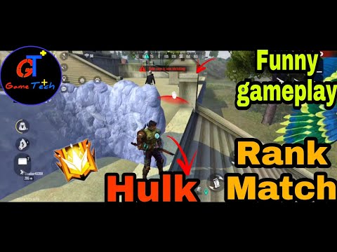 Funny 🤣Gameplay with Hulk||Duo VS squad||Free Fire ||Best Team Work