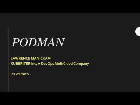 Install Podman in CentOS