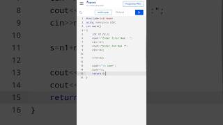 C++ TUTORIAL: SUM OF TWO NUMBERS #38