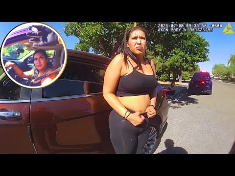 Woman Tries Hiding Drugs In Bra During Traffic Stop, Fails Miserably