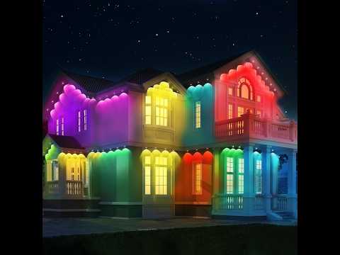 Unboxing & Vibes ASAHOM The Coolest & Brightest Permanent Outdoor Lights 1050