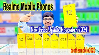 Realme Mobile Phones: New Price Update November 2024! | brothermobile3020