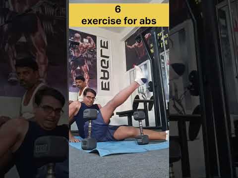 6 exercise for abs 🏋️#shorts #ytshorts #gym #homeworkout