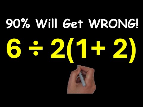 6 divided by 2(1 + 2)=? Maybe 1 in 10 People Can Solve This Math Problem—Are You One of Them?