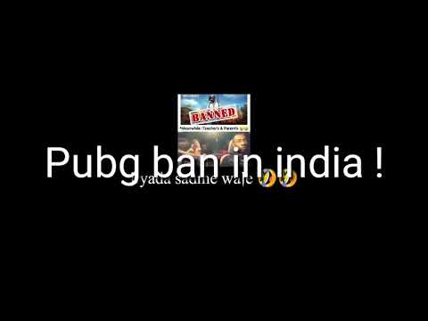 Pubg ban in india . Funny video 🤣  the Hunter's Gaming ❤️