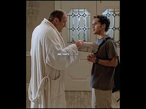 Tony Soprano and his daughter Meadow's boyfriend #Shorts #short #tonysoprano #thesopranos #sopranos