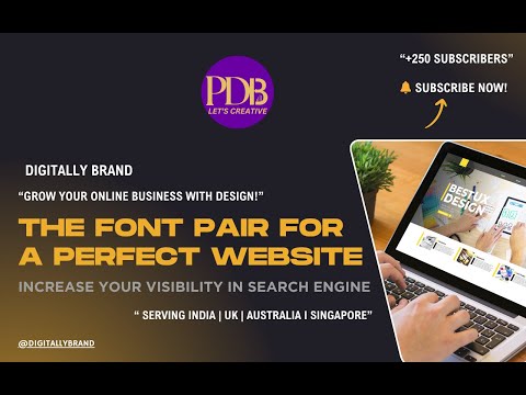 Best Font Pairing for a Stunning Website | Boost UX & SEO in 2025