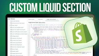 How To Add Custom Liquid Section In Shopify (2026) | Easy and Fast