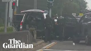 Sydney motorist films arrest of 'hit team' allegedly en route kill a man near daycare