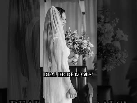 When your veil gets misplaced but you slay in your backup veil. #bridetobe #realbride  #realwedding
