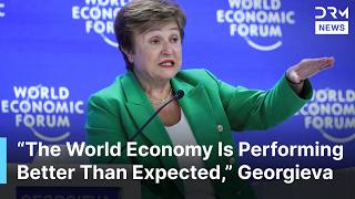 IMF's Georgieva Speaks on Global Economy Growth, Tariffs, Trade Wars, AI, Debt at WEF 2026 | AC1N