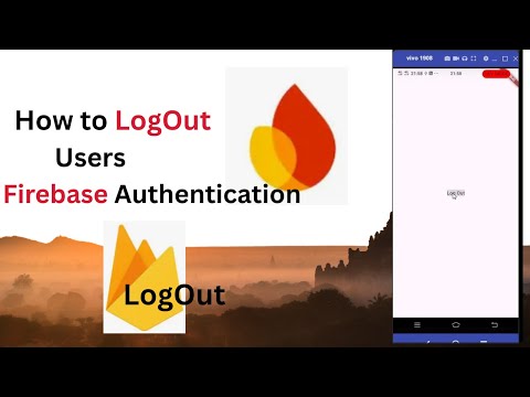 How to Logout from Firebase Email Authentication | Firebase Logout Tutorial (2025)