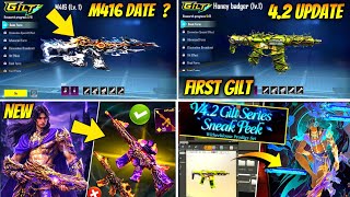 4.2 GILT M416 OR M16A4 ? | 4.2 UPDATE FIRST GILT ULTIMATE | BGMI 4.2 UPDATE ALL INFORMATION | 4.2 