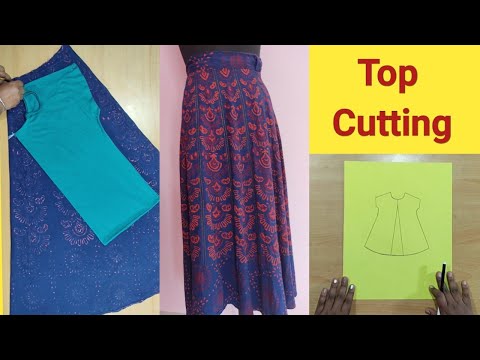 simple tunic top cutting and stitching | How to reuse old clothes |Tailoring classes for beginners