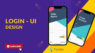 Login Page - UI - Flutter