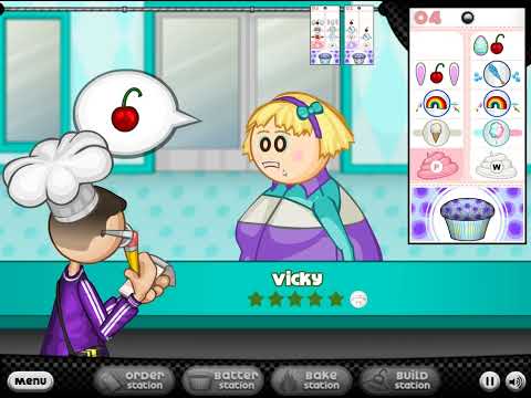 (Easter Special) Papa's Cupcakeria: Unlocking all Easter Ingredients. [CHECK DESC]