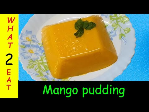 Mango Pudding  in English and Tamil  மாம்பழம் புட்டிங்  I South Indian Recipes Cooking Tamil Samayal
