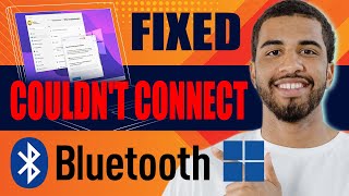 Bluetooth Couldn't Connect Error on Windows 11 (Easy FIX) Bluetooth ON OFF Button is Missing (2025)