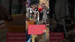Why every school needs a borehole #watersolutions
