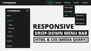 Make Dropdown List || Programmer MUST WATCH || CSS and HTML || Coding Short