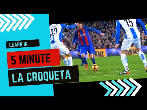 How To Do La Croqueta Like Messi +  Training Drills For Beginner  #skillstutorial #messi #football