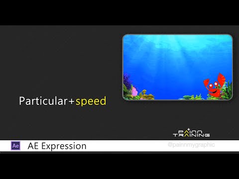 Speed-Based Particle Effects with Trapcode Particular  After Effects Tutorial