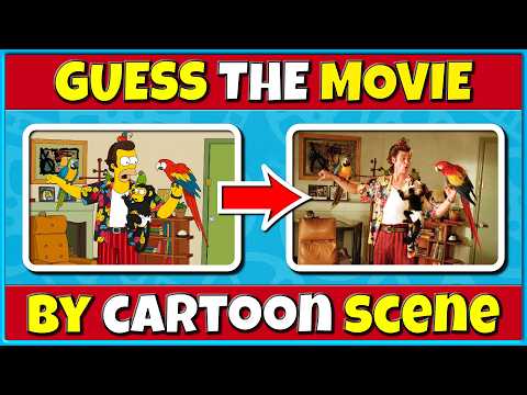 Guess the Movie from the Cartoon Iconic Scene