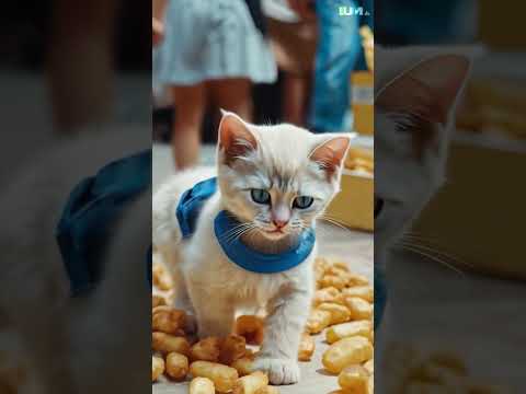 AI generation : cute kitten#cutecat #AIInnovation#AIRevolution#AIinAction#AIInsights#AITrends2024#AI