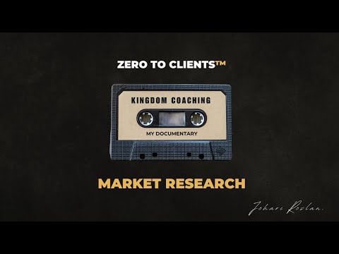 How Market Research Changed My Offer