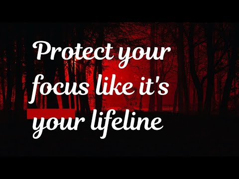 Protect your focus like  your life Depends on it | powerful motivation 2025