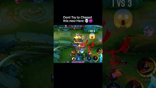 Dont try to chased this new Hero 💀😈 #lukas #mobilelegends #mlbb #shorts @MobileLegends5v5MOBA #1v3