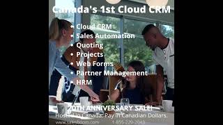 Canada's first Cloud CRM vendor celebrates 20th Anniversary