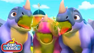 PU Plants, Stinky Swamp and more episodes! 🦖 | Dino Ranch | Cartoons For Kids