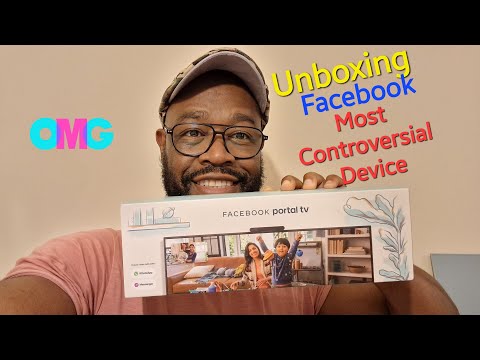 Facebook Portal TV Unboxing 4K