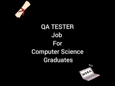 Computer Graduate Job Opportunity | QA Tester | Graduate Job | Computer science graduate job