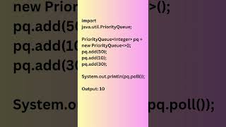 🎯 PriorityQueue: Manage Elements by Priority 👉 #PriorityQueue #JavaCollections #JavaTips
