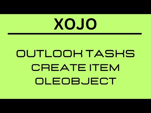Xojo - Create a TaskItem
