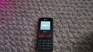 LG VM101 (Virgin Mobile) Startup/Shutdown