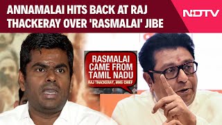 Annamalai News | BJP Leader Annamalai Hits Back At Raj Thackeray Over 'Rasmalai' Jibe