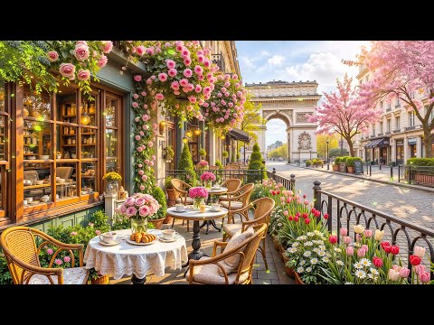 Paris Morning Jazz Cafe ☕ Sweet Jazz Instrumental & Delightful Bossa Nova Music to Start the day