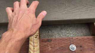 How To Build Steps To A Deck (part 7)