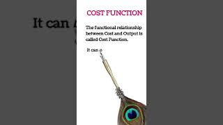 Cost Function - Microeconomics - Economics